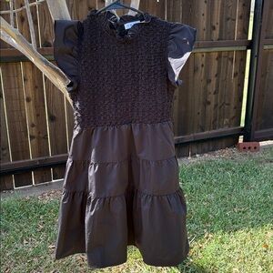 THML Black Textured Dress